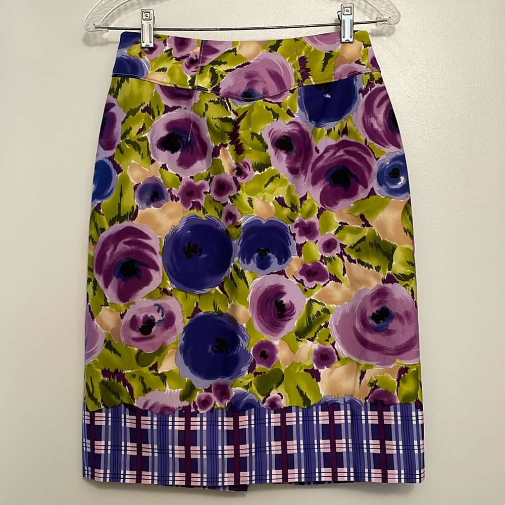 Anthropologie Baraschi Floral Skirt